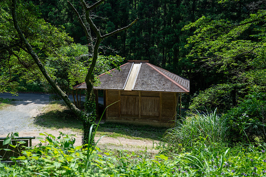 千寿院の滝,糸島市,トイレ