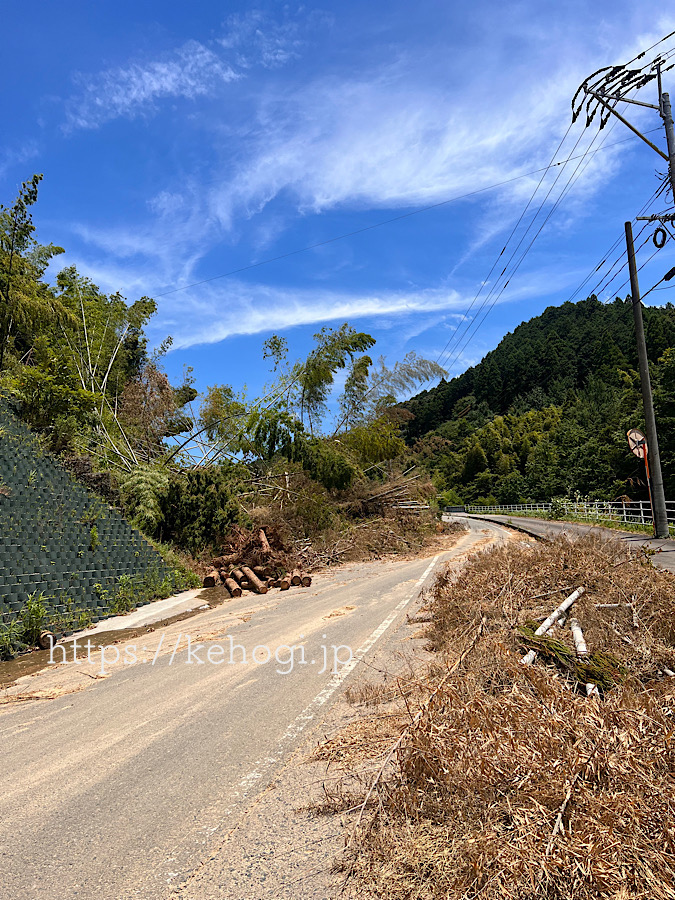 朝倉郡東峰村,災害