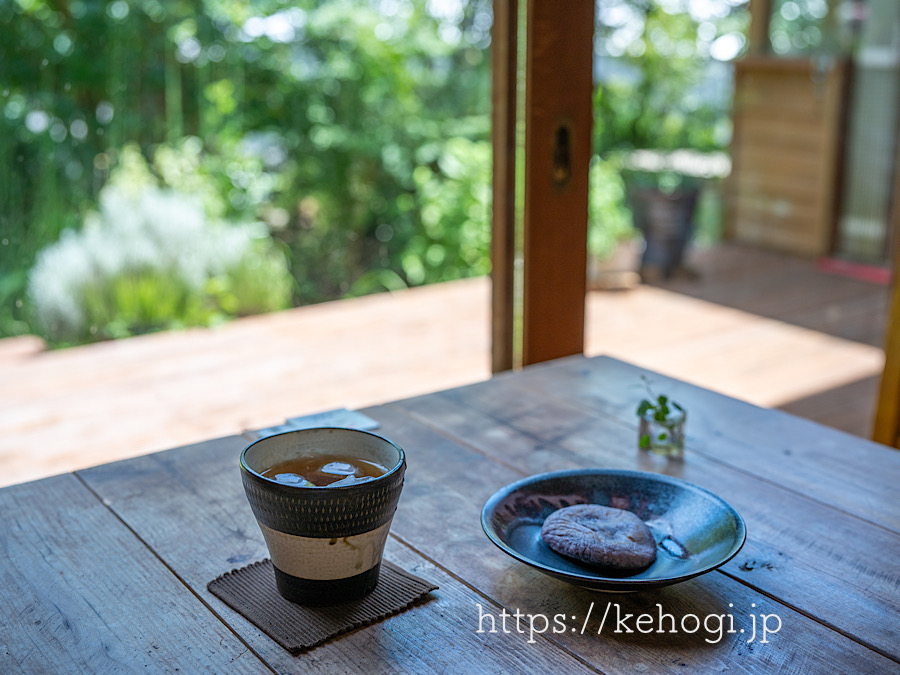 カフェ June Berry,ジューンベリー,朝倉郡東峰村,梅ヶ枝餅