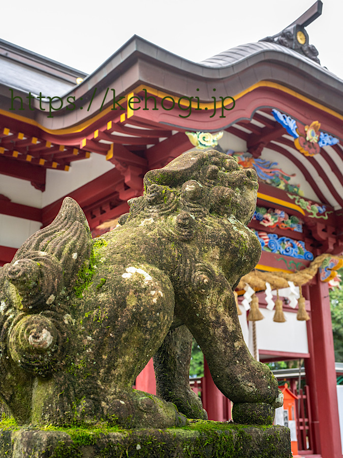 大己貴神社,おおなむちじんじゃ,福岡県朝倉郡筑前町,狛犬