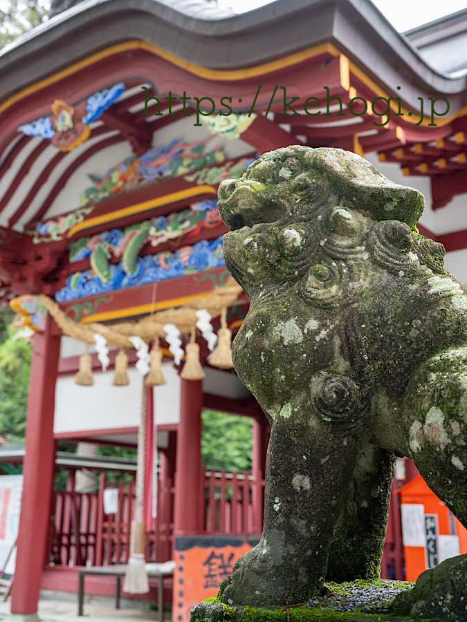 大己貴神社,おおなむちじんじゃ,福岡県朝倉郡筑前町,狛犬