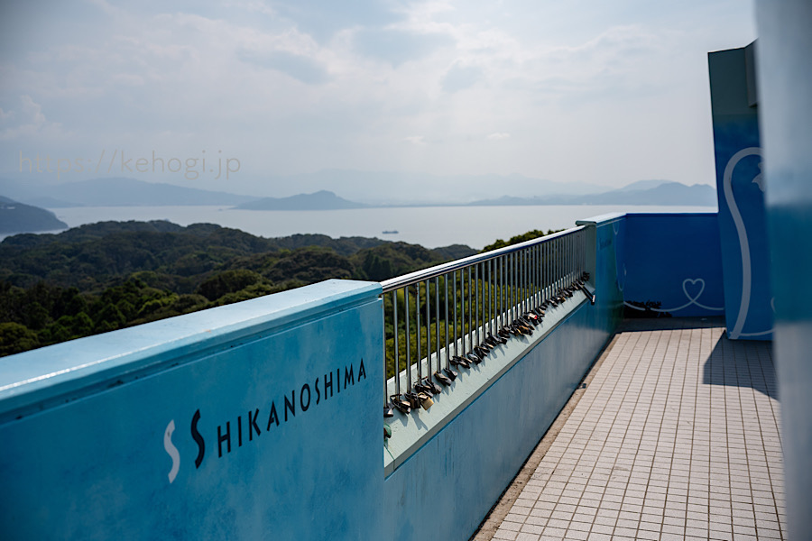 志賀島へ-1：潮見公園展望台|福岡県福岡市東区