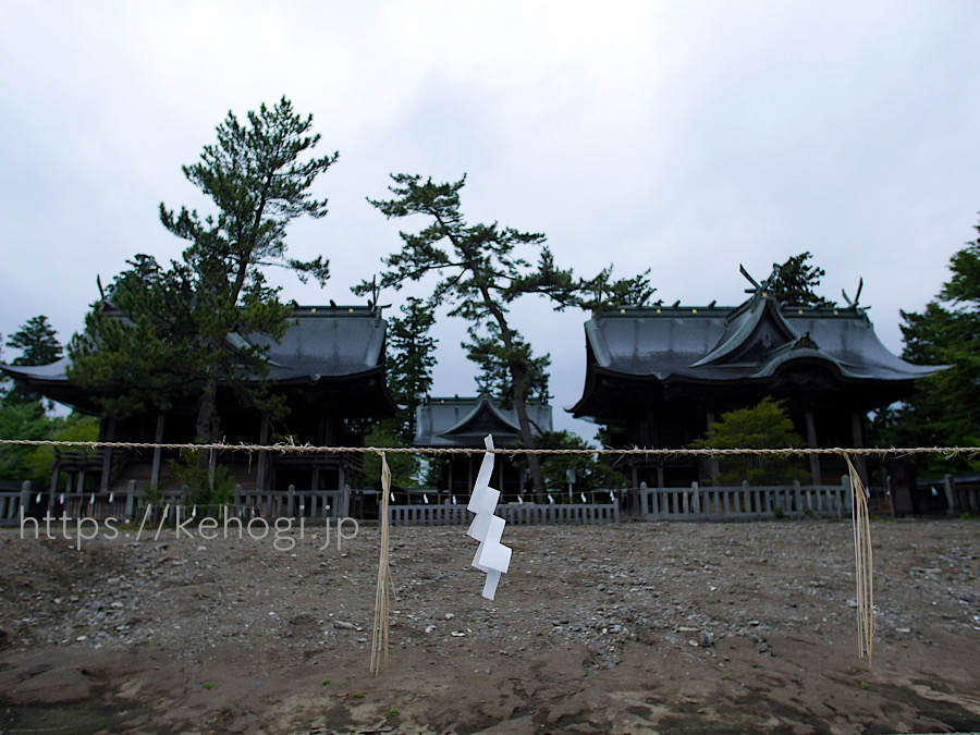 熊本県阿蘇市,阿蘇山,阿蘇神社,拝殿,神殿