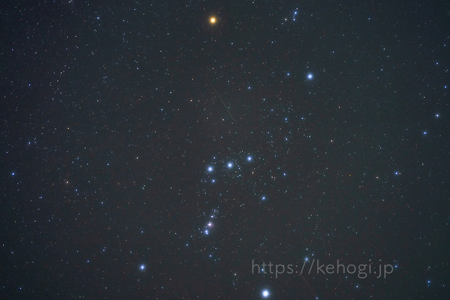 オリオン座流星群,ハレー彗星,流れ星