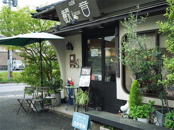 cafe kanon,カフェ観音,福岡県太宰府市,外観