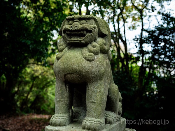 筑紫神社,福岡県筑紫野市,参道,狛犬
